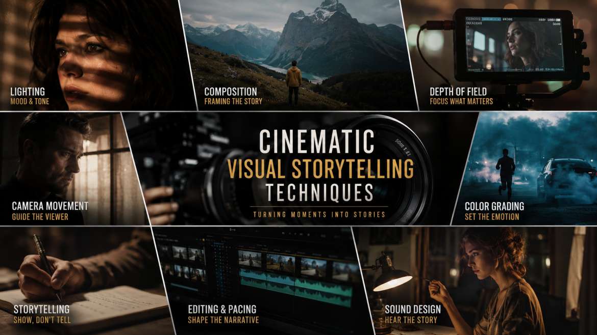 Cinematic Visual Storytelling Techniques for Everyone